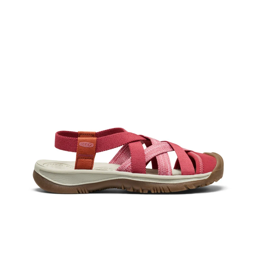 Women’s Whisper Lattice Sandal  |  Garnet/Burnt Brick