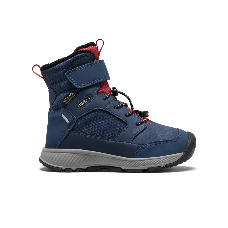 Little Kids’ Skua Waterproof Winter Boot  |  Naval Academy/Garnet