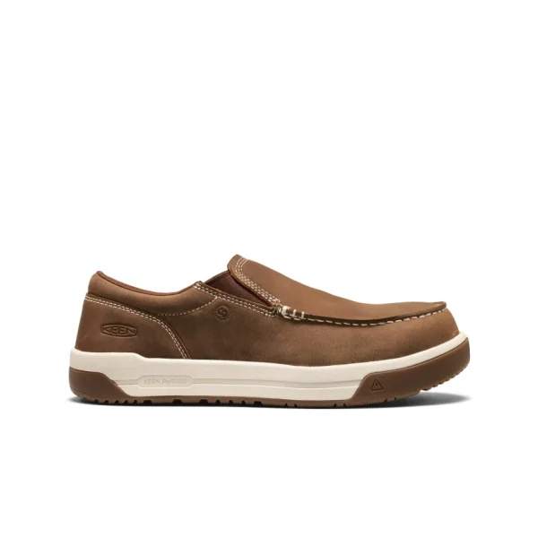 Men’s Gibson Slip-On Work Shoe (Carbon Toe)  |  Belgian/Gum