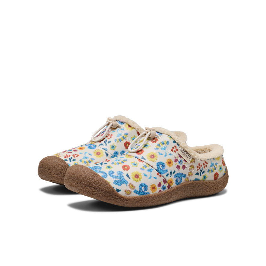 Women’s Howser III Slide  |  Emb Flower/Birch