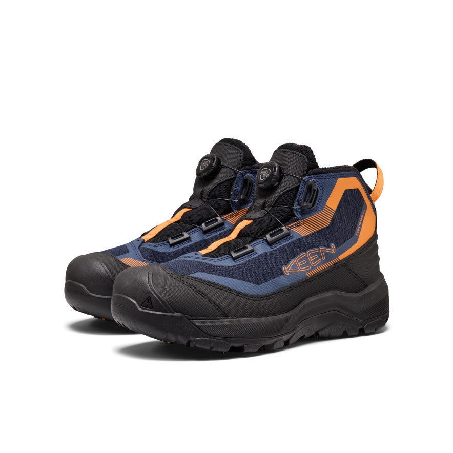 Men’s Revel IV EXP CF Polar Waterproof Boot  |  Naval Academy/Flame Orange