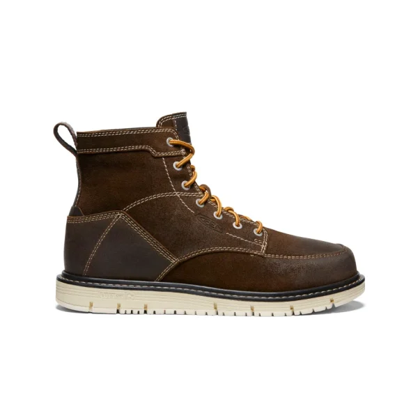 Men’s San Jose 6″ Boot (Soft Toe)  |  Coffee Bean/Star White