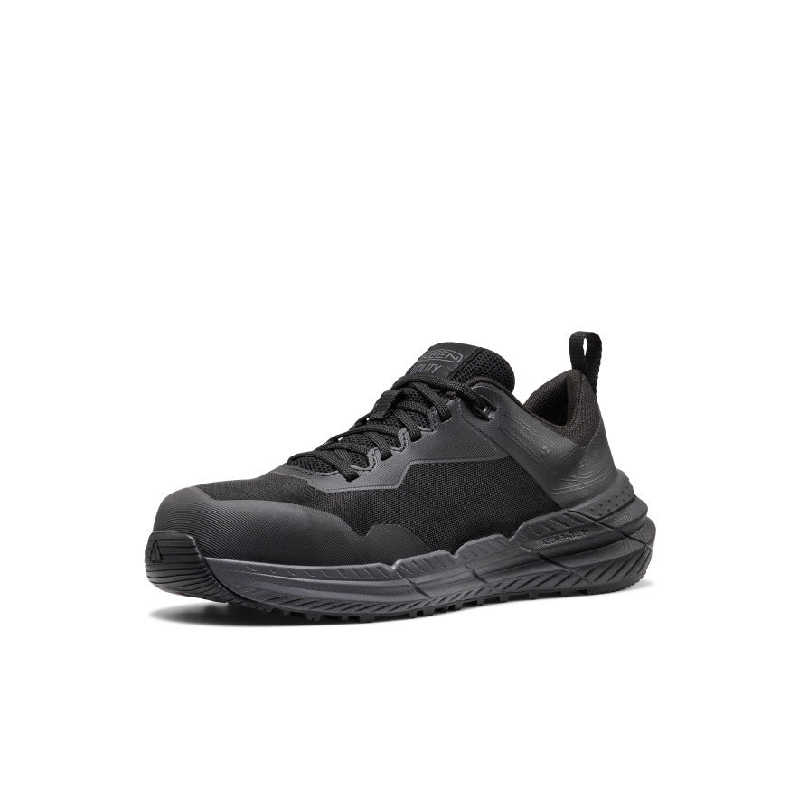 Women’s Speedworks ESD Work Sneaker (Carbon Toe)  |  Black/Black