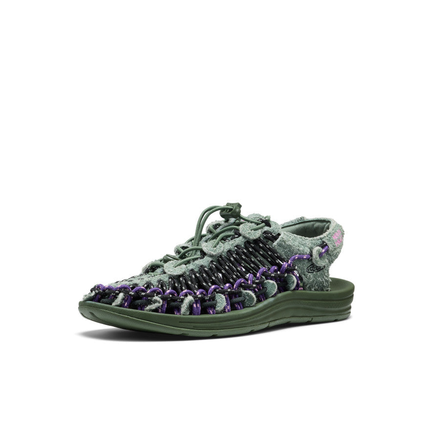 All Gender UNEEK Leather Henrik Vibskov Sneaker  |  Green Spring