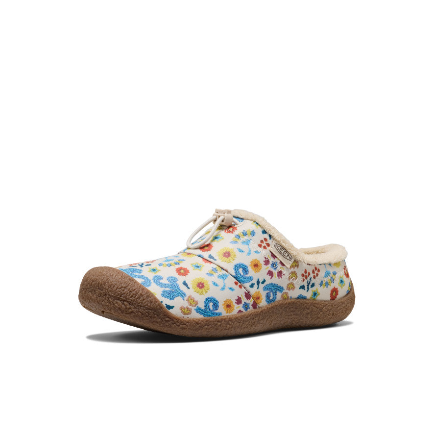 Women’s Howser III Slide  |  Emb Flower/Birch