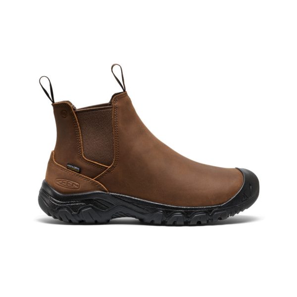 Men’s Anchorage IV Waterproof Boot Wide  |  Dark Earth/Black