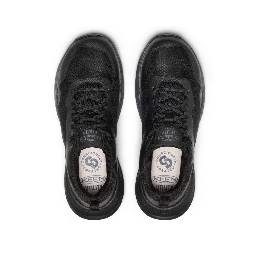 Women’s Speedworks ESD Work Sneaker (Carbon Toe)  |  Black/Black