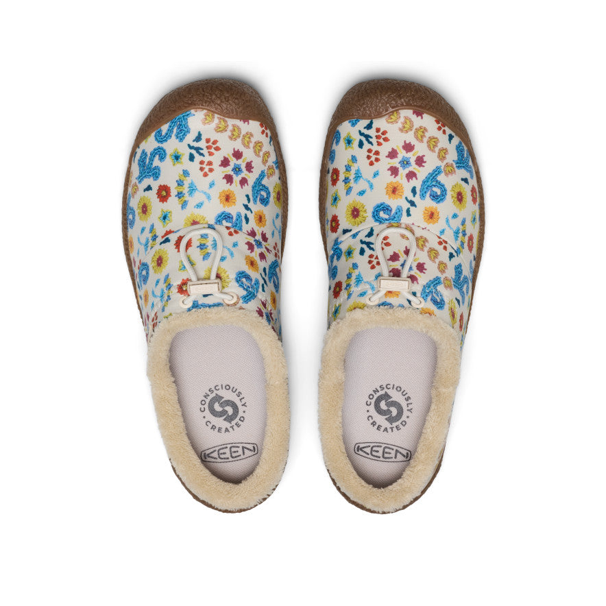 Women’s Howser III Slide  |  Emb Flower/Birch